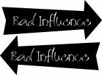 Bad Influence Iron-On