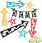 Magical Banners, Stars & Arrows