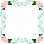 Wedding Embellishment Collection>Rose Swirl Frame