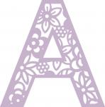 Floral Alphabet Collection