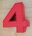 Number Boxes Collection: Four (4)