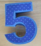 Number Boxes Collection: Five (5)