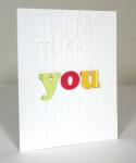 Easy Thank You Cards Collection: Thank You Card