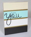 Easy Thank You Cards Collection: Thank You Stripes Card