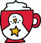 Red Snowman Mug
