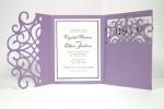Trifold Lace Pocket Cards Collection: Scroll Card