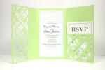 Trifold Lace Pocket Cards Collection: Grape Vine 4x7 Cards
