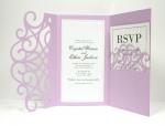 Trifold Lace Pocket Cards Collection: Scroll 4x7 Card