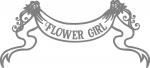 Flower Girl Wedding Banner