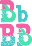 Mermaid Font Collection: B