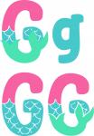Mermaid Font Collection: G