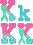 Mermaid Font Collection: K