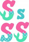 Mermaid Font Collection: S