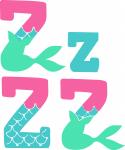 Mermaid Font Collection: Z