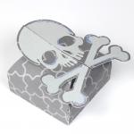 Halloween Easy Treat Boxes: Skull and Crossbones Box