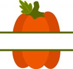 Split Monogram Pumpkin