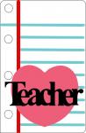 Love Teacher Notepad