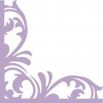 Frames and Corner Flourishes Collection: Scroll Corner