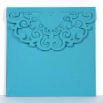 Lacy Envelope Collection: Heart Scroll-Square