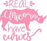 Real Unicorns Have Curves