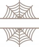 Spider Web Split Monogram