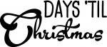Days Til Christmas