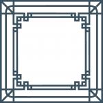 Art Deco Square Frame 2