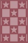 4x6 Star Checkered Background