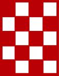 Checkered Card Front