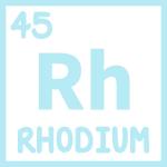 Rh Rhodium
