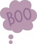 Boo Chat Bubble