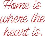 Home is Where the Heart Is Single Stroke
