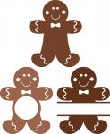 Gingerbread Monograms