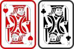 King of Hearts & Clubs