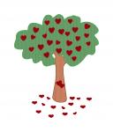 Tree with Hearts