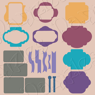 Fancy Frames and Tags Cutting Collection