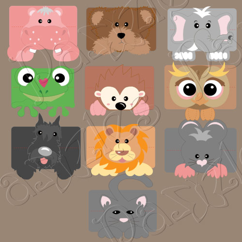 Animal Toppers Cutting Collection