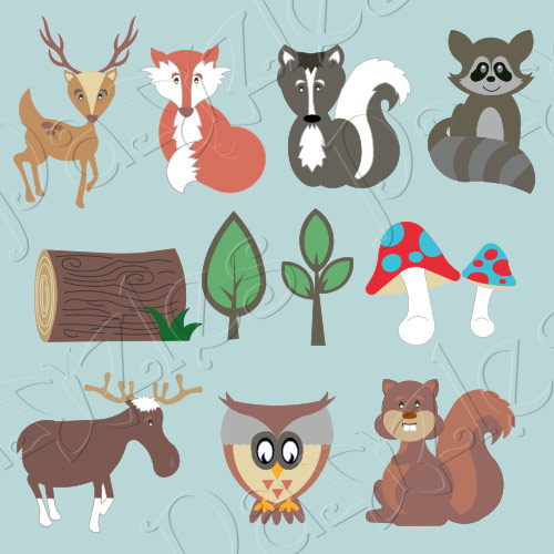 Woodland Friends Cutting Collection