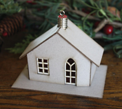 Melissa Frances Ornament House Cottage Kit
