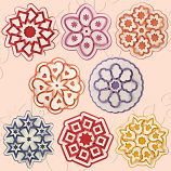 Cut and Fold Medallions