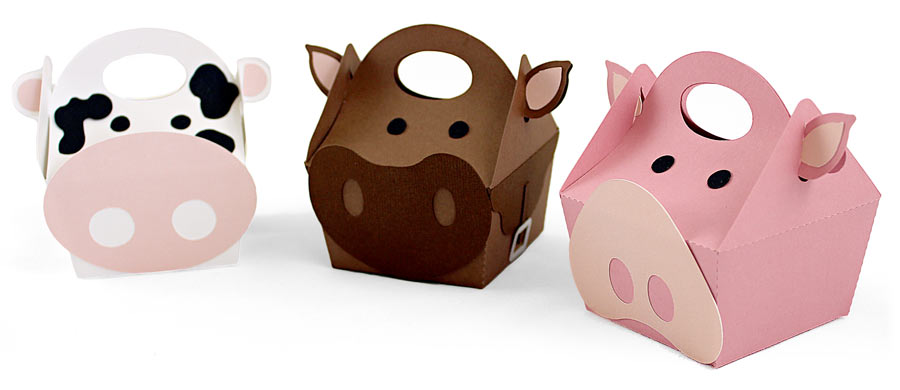 Farm Animal Boxes - Pazzles Craft Room