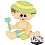 Beach Baby Boy