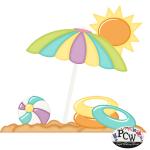 Beach Baby Background