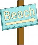 Beach Sign