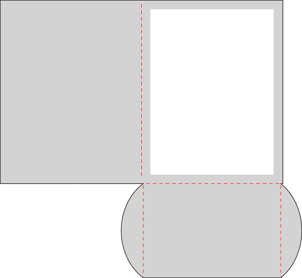 4.25 x 5.5 Pocket Card Template with instant SVG download. Compatible with all major electronic cutters including Pazzles Inspiration, Cricut, and Silhouette Cameo.