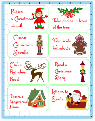 Advent Activity Cards