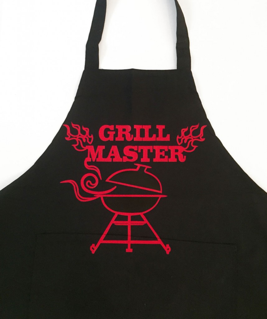 Heat Transfer Vinyl Father's Day Apron