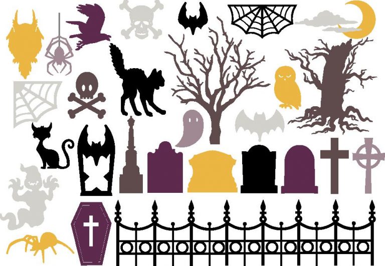 Download At the Graveyard Collection: AI, SVG, WPC - Pazzles Craft Room