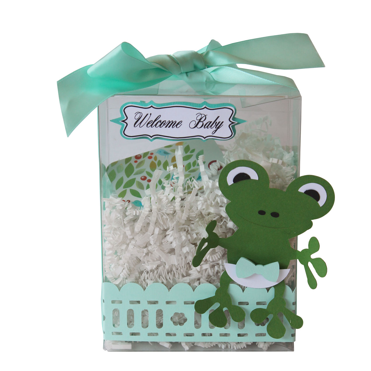 Baby Shower Frog Gift Box