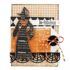 Be Fabulous Wicked Witch Card